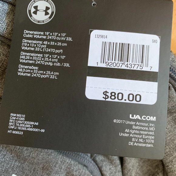 Under Armour Backpack Recruit 2.0 - Picture 1 of 5